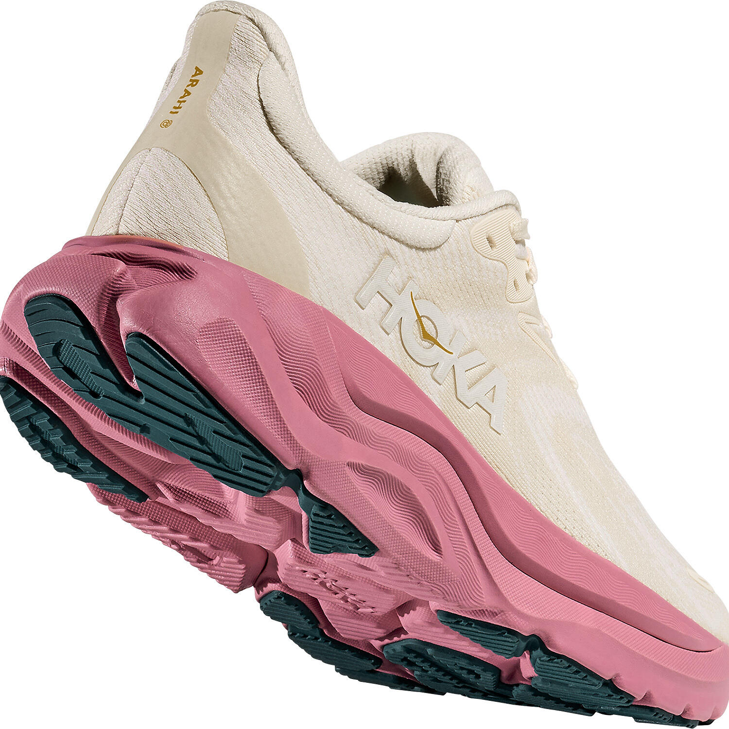 Hoka Arahi 8 femme - chaussures de course beige taille 40 5/7