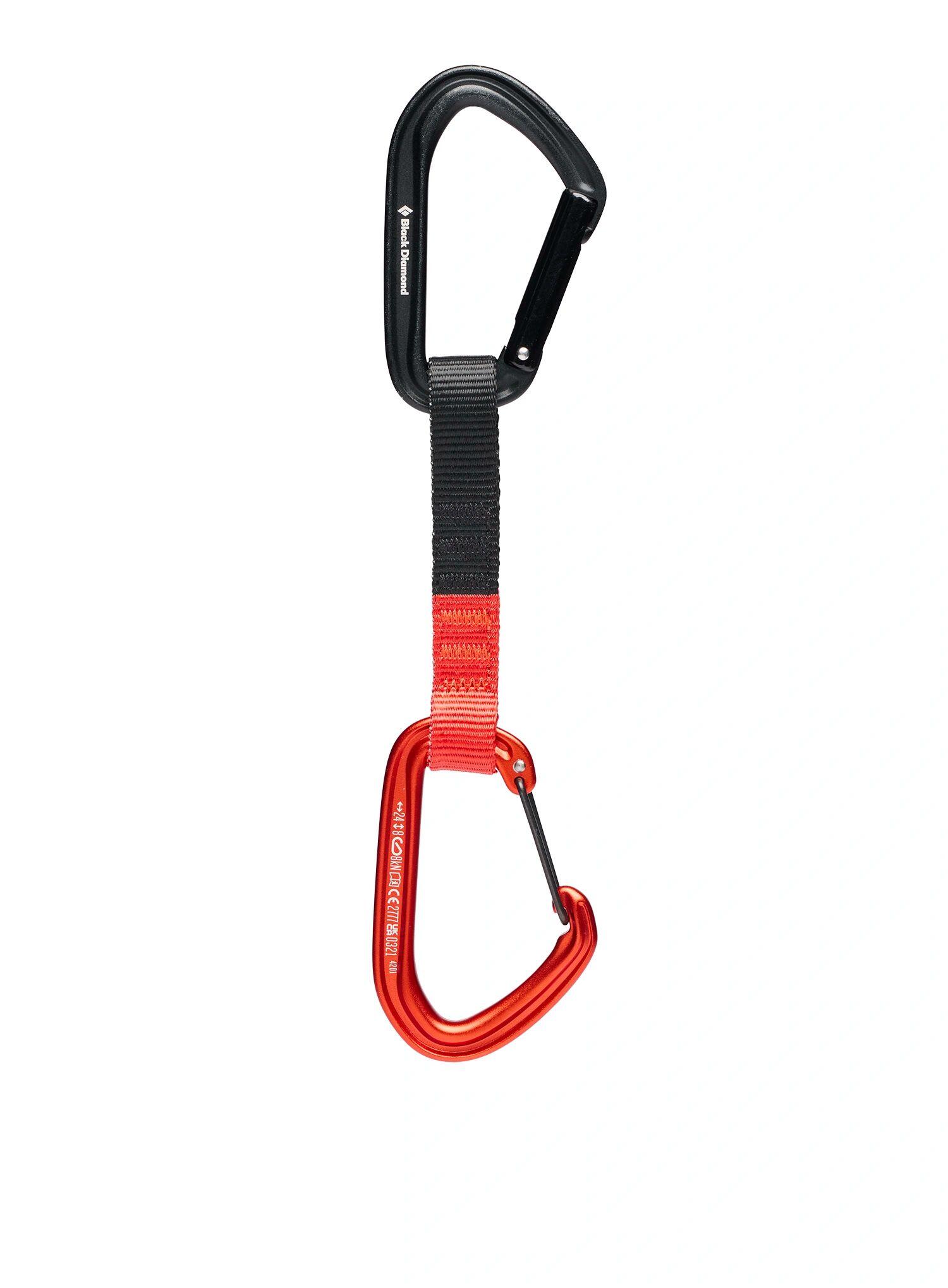 Ekspres wspinaczkowy Black Diamond HotForge Hybrid Quickdraw 12 cm - octane 1/3