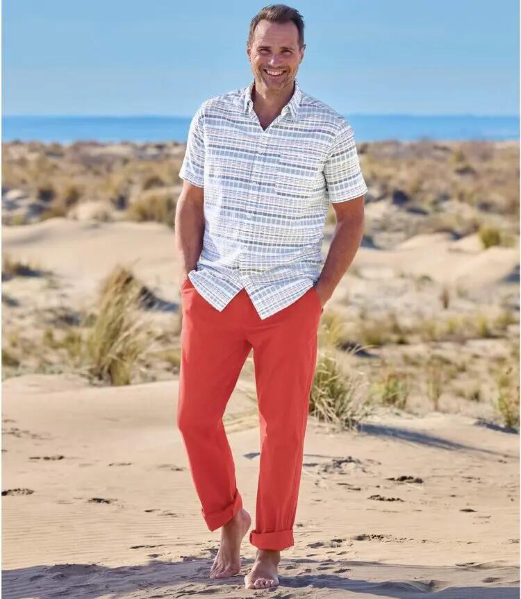 Pantalon Chino Stretch Casual 3/3