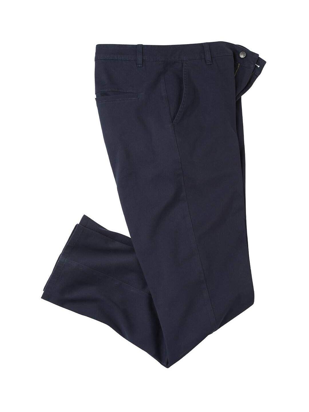 Chino-Hose mit Stretch-Effekt 1/2