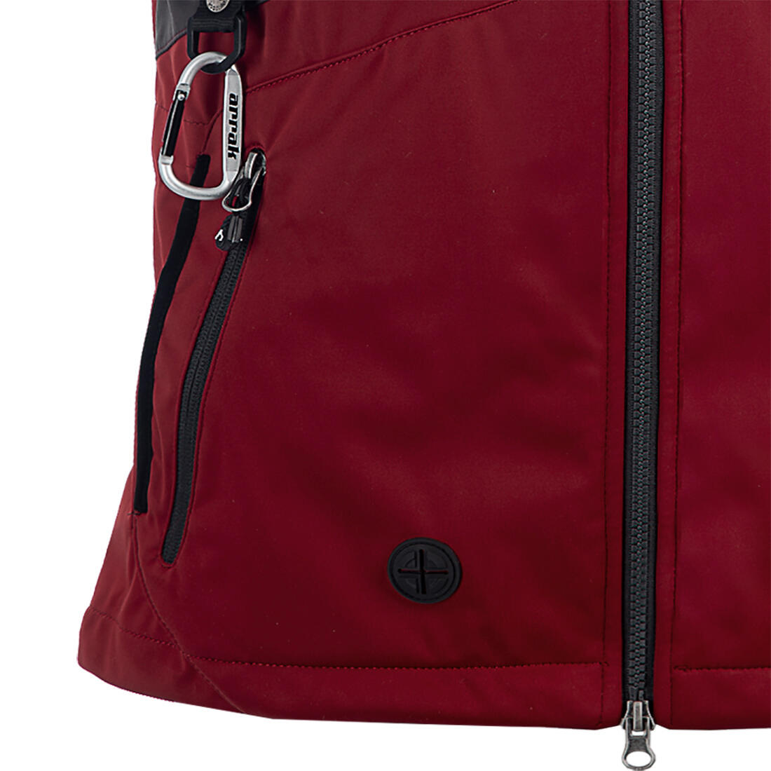 Gilet Acadia pour homme rouge foncé 4/5