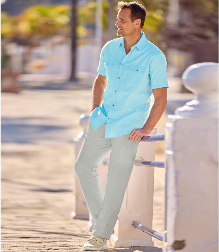 Pantalon Cargo en Toile  3/6
