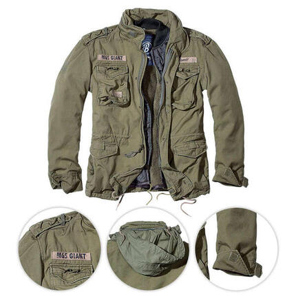 Brandit M65 Giant Jacket Herren (Olive) Größe XL