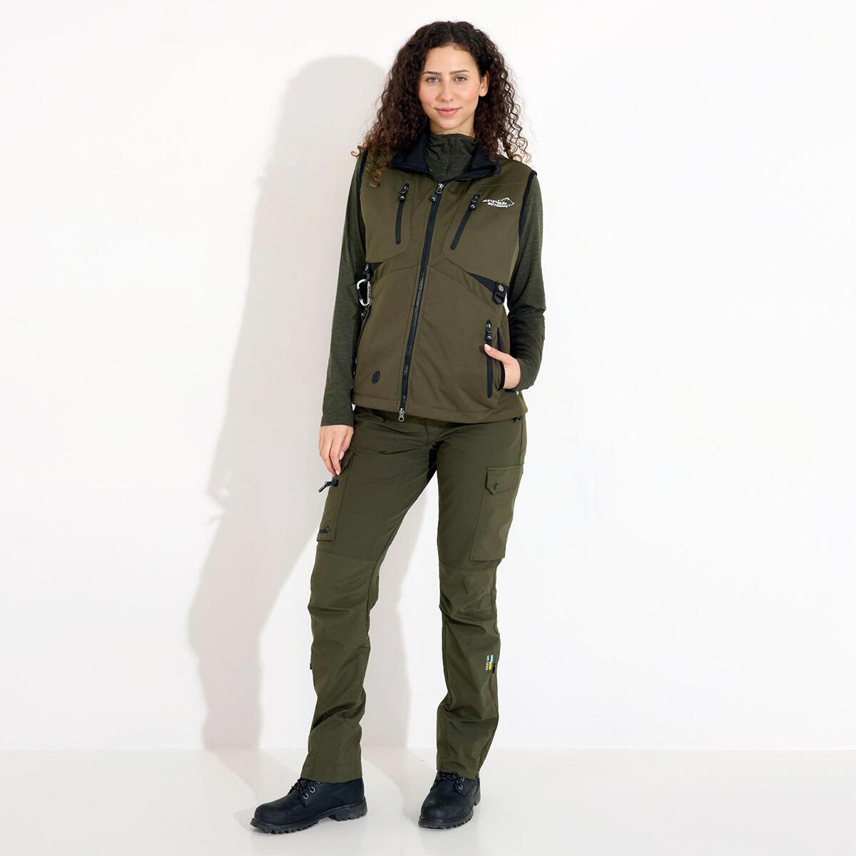 Gilet Acadia pour femme olive 7/7