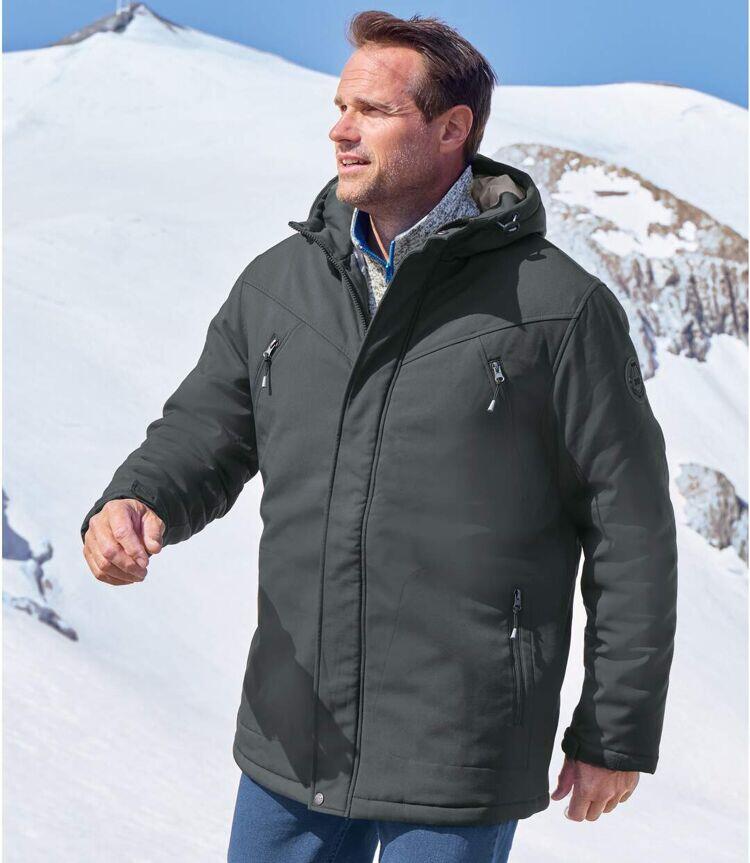 Parka Softshell Matelassée à Capuche 2/7