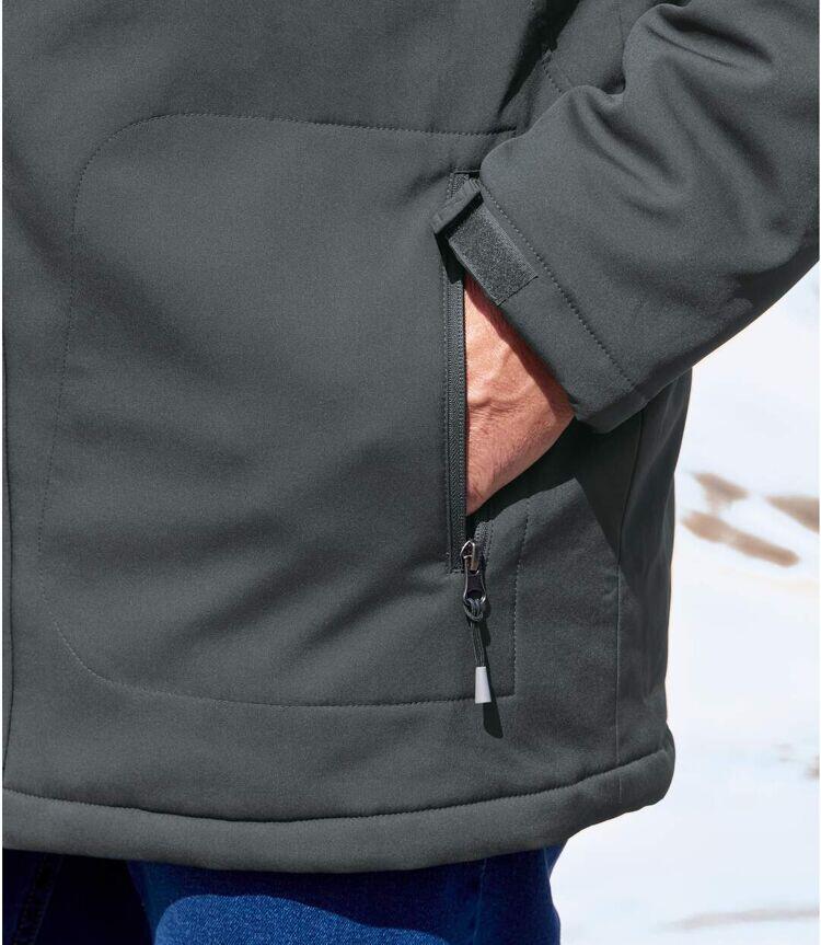 Parka Softshell Matelassée à Capuche 4/7