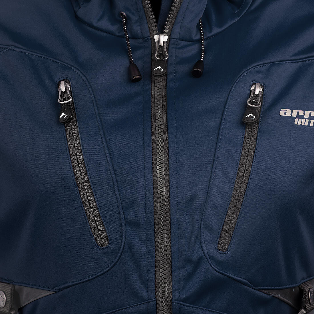 Arrak Akka Softshelljacke Herren Marineblau 7/7