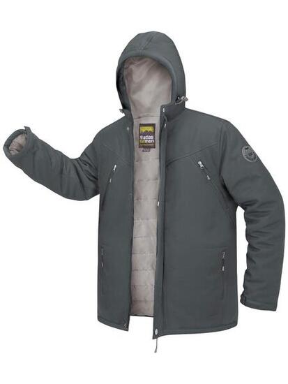 Parka Softshell Matelassée à Capuche
