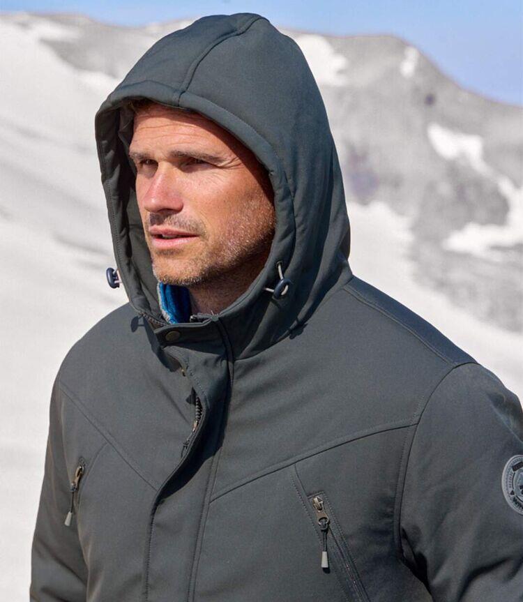 Parka Softshell Matelassée à Capuche 6/7