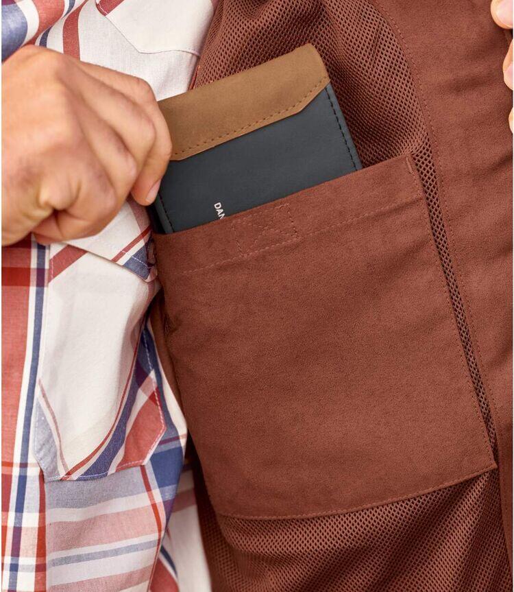 Gilet Sans Manches Multipoche en Suédine  5/7