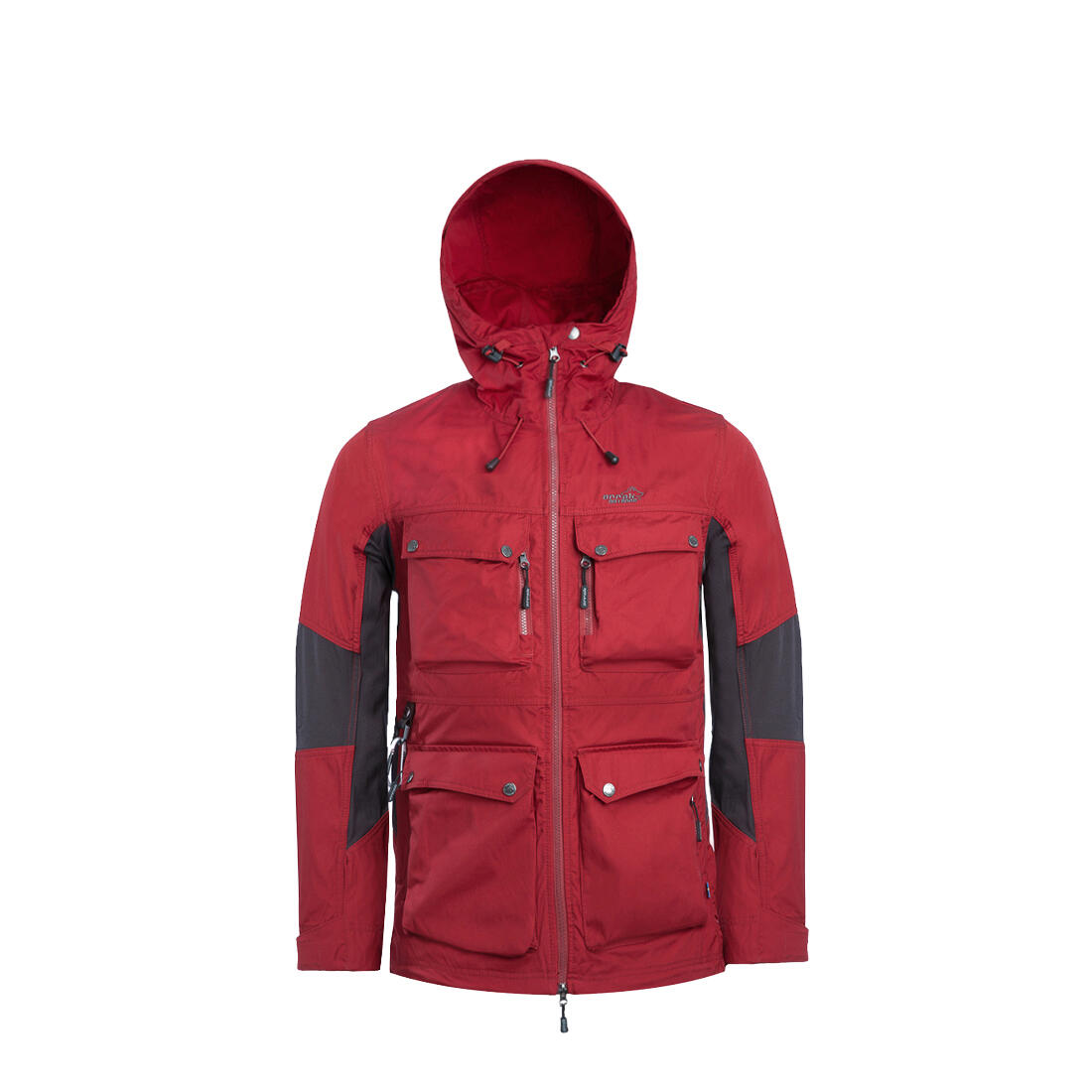 Arrak Hybridjacke Herren Dunkelrot 2/7
