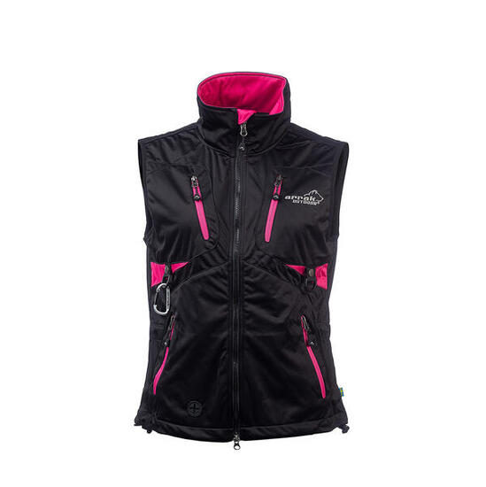 Acadia Weste Damen Schwarz/Pink