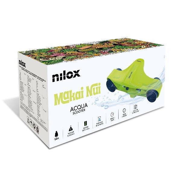 NILOX Scooter Acuático Eléctrico Makai Nui Yellow – 690 W – 5,4 km/h – 30 m 6/6