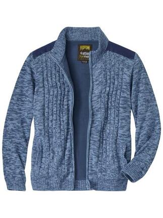Blouson Tricot Doublé Polaire