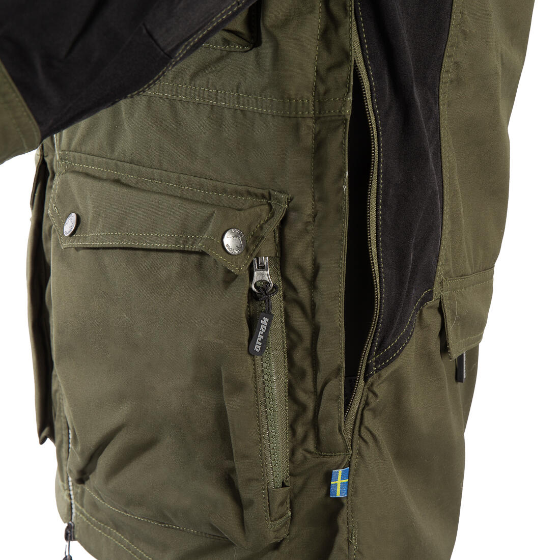 Arrak Hybridjacke Herren Oliv 4/7