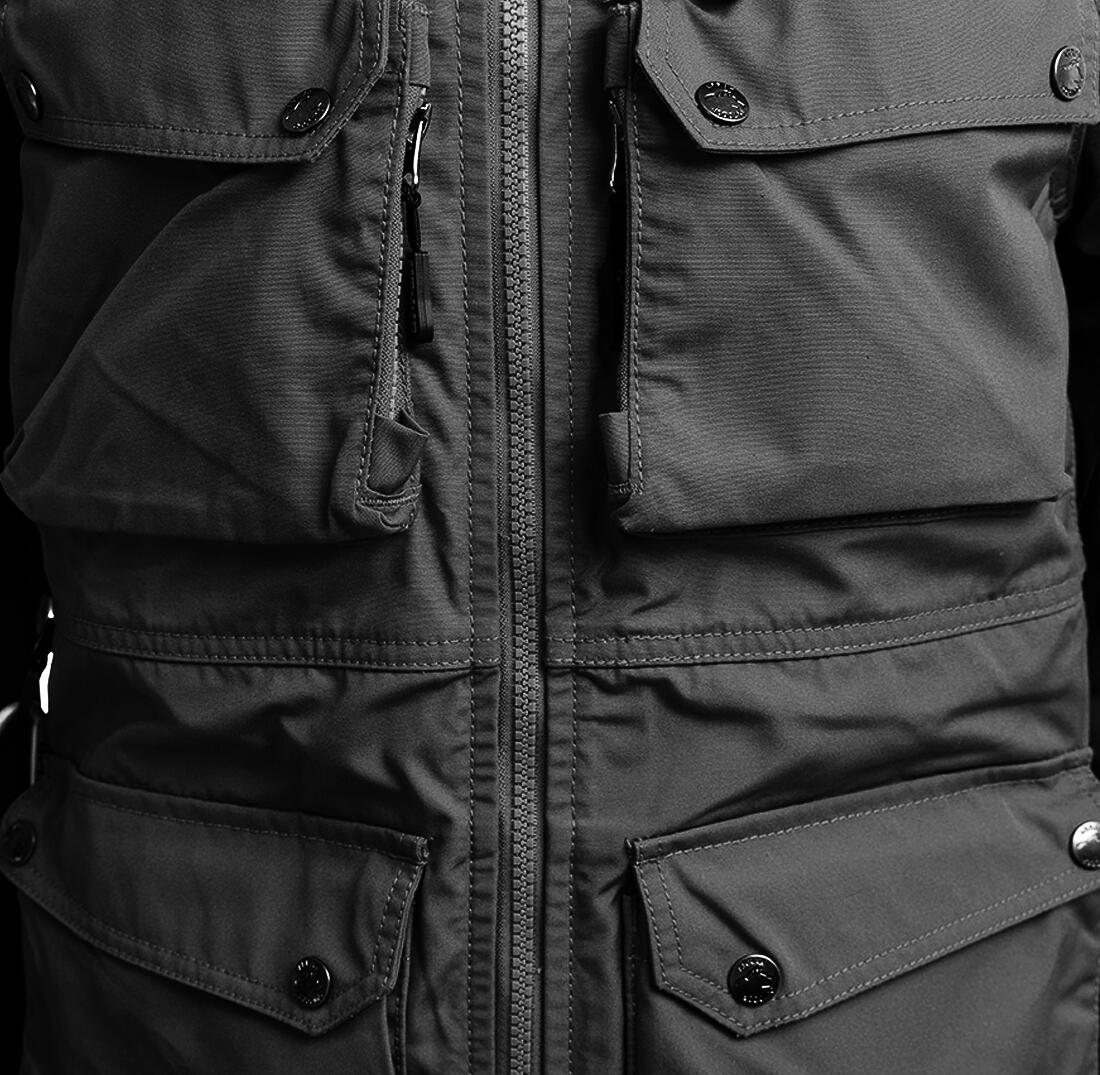 Arrak Hybridjacke Herren Schwarz 6/7
