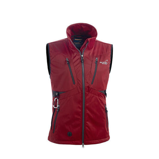 Acadia Weste Damen Dunkelrot