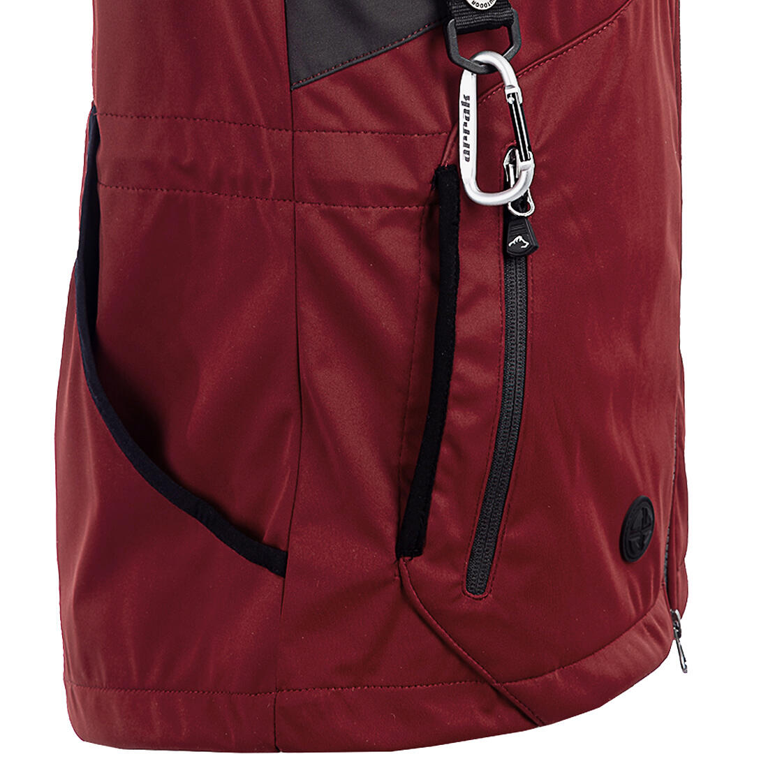 Acadia Weste Damen Dunkelrot 5/6