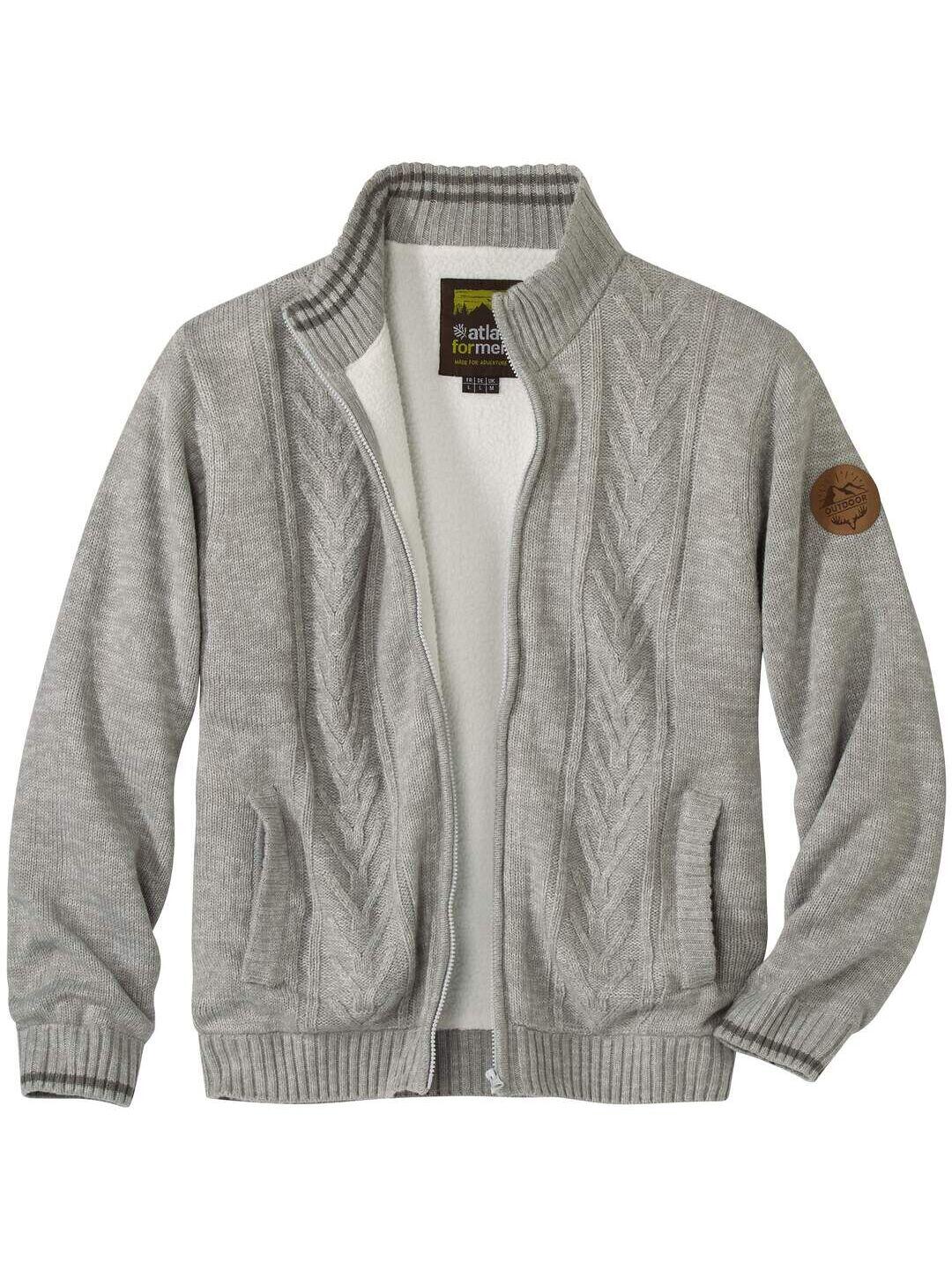Strickjacke Outdoor mit Teddyfutter 1/6