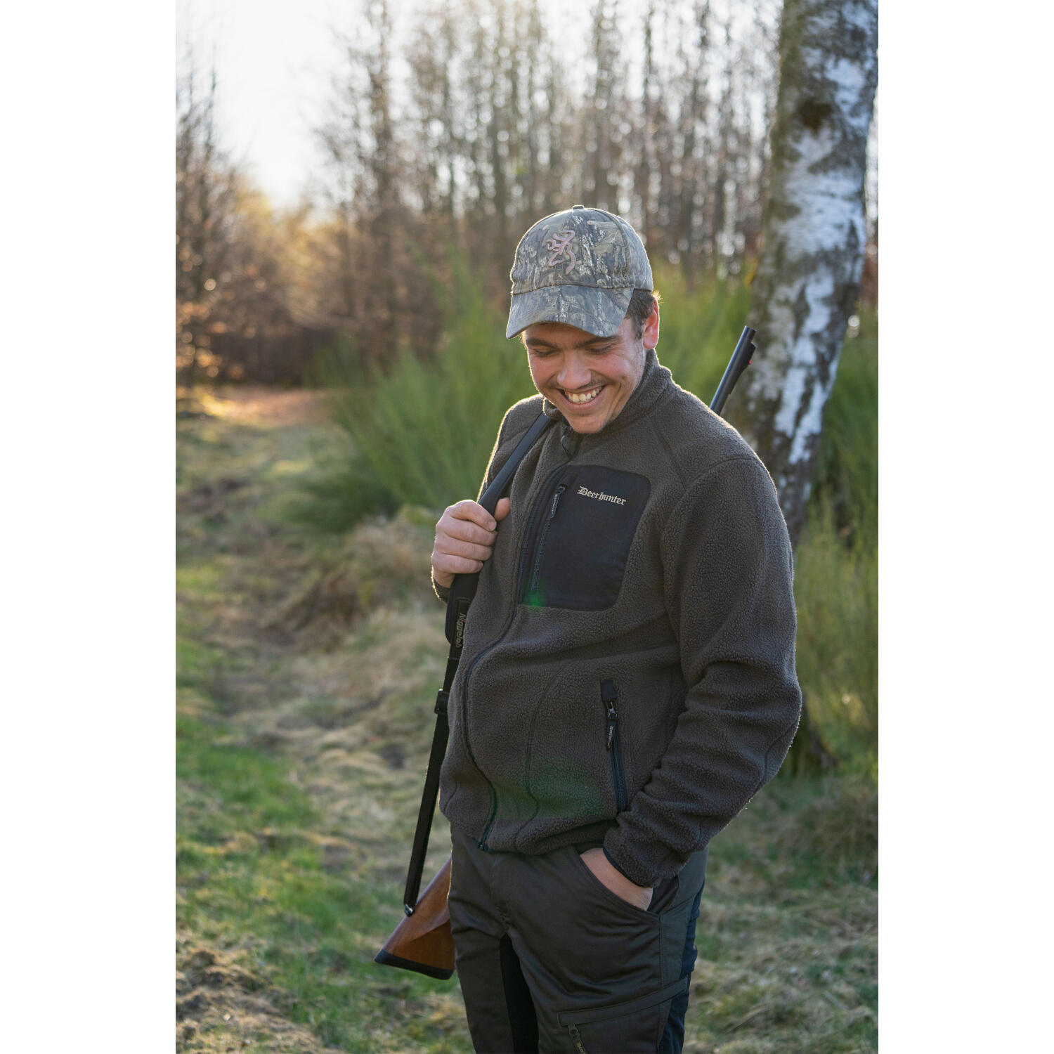 Deerhunter Strykari Faserpelzjacke Herren (Adventure Green) Größe L 3/5