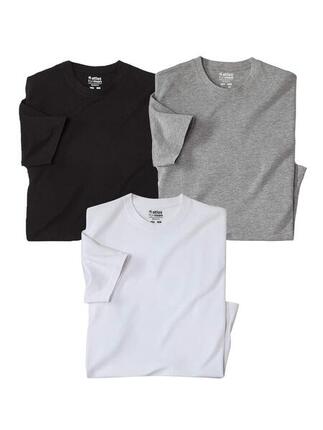 Lot de 3 Tee-Shirts Unis