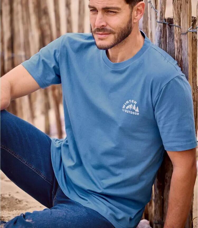 4er-Pack T-Shirts Winter Outdoor 3/7