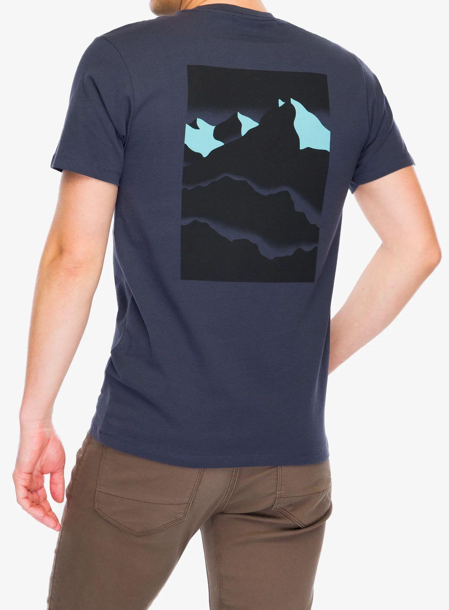 Koszulka bawełniana męska Black Diamond Mountainscape SS Tee 4/6
