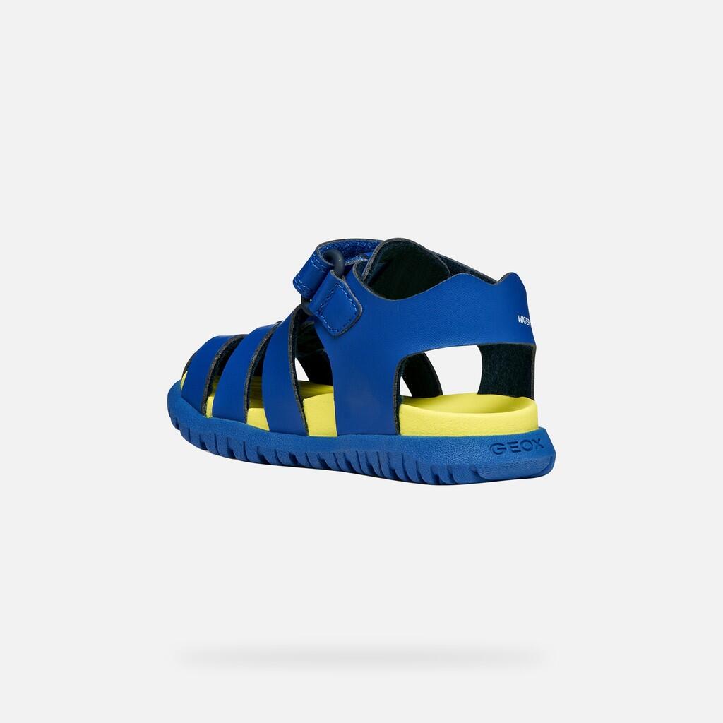 Sandali Bambino SANDAL FUSBETTO Blu Re/Citro Verde 5/7