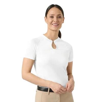 Dames wedstrijd polo in mesh ps of sweden selena paneled