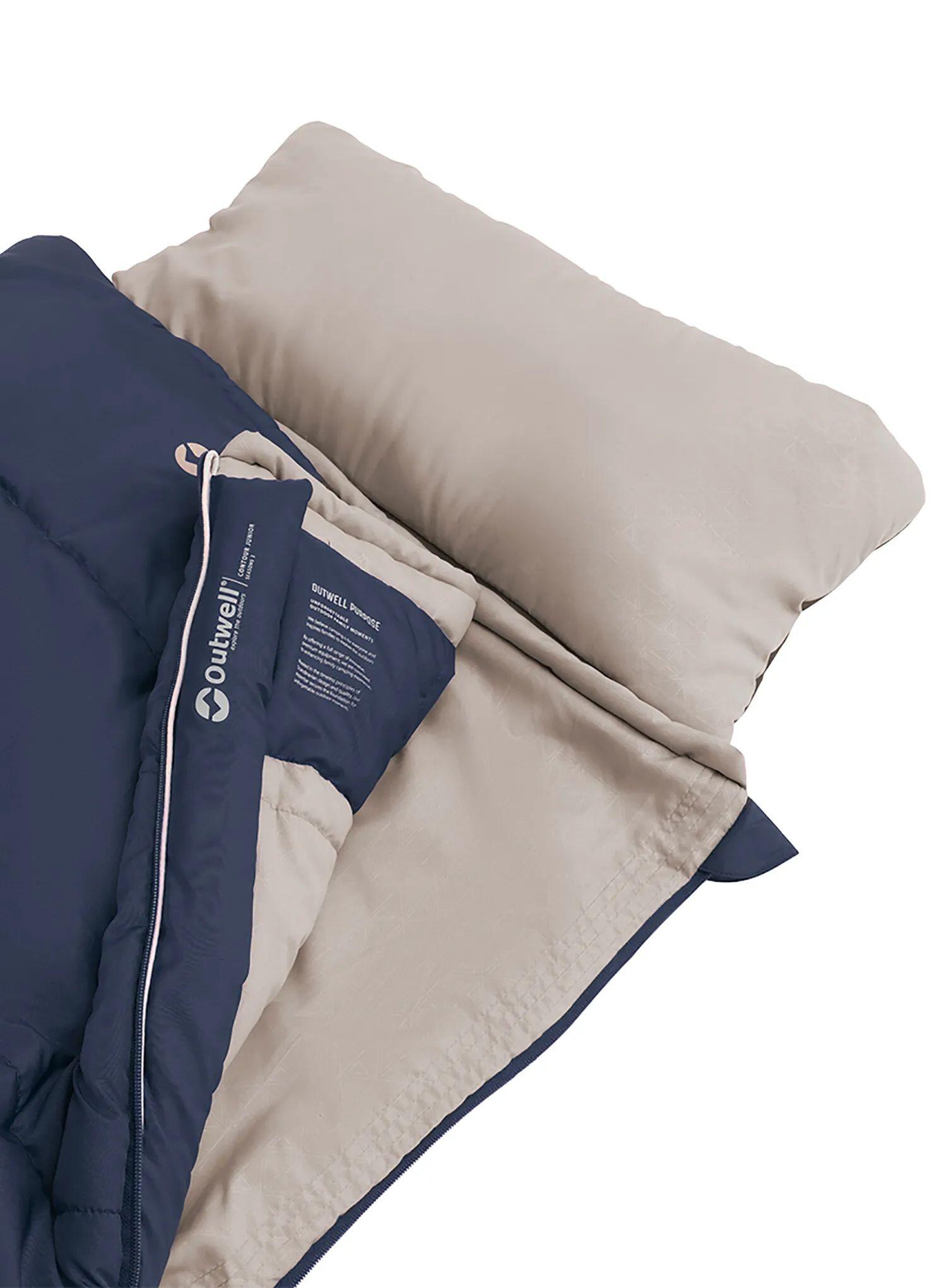 Śpiwór dla dziecka Outwell Contour Junior (140 cm) 4/7