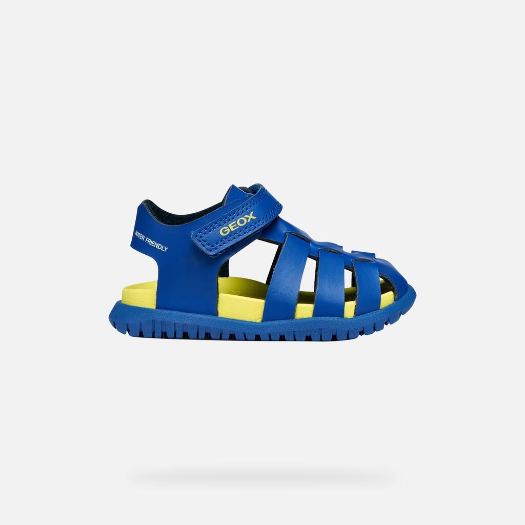 Sandali Bambino SANDAL FUSBETTO Blu Re/Citro Verde 2/7