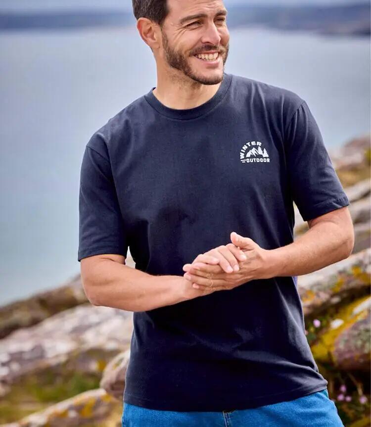 4er-Pack T-Shirts Winter Outdoor 4/7