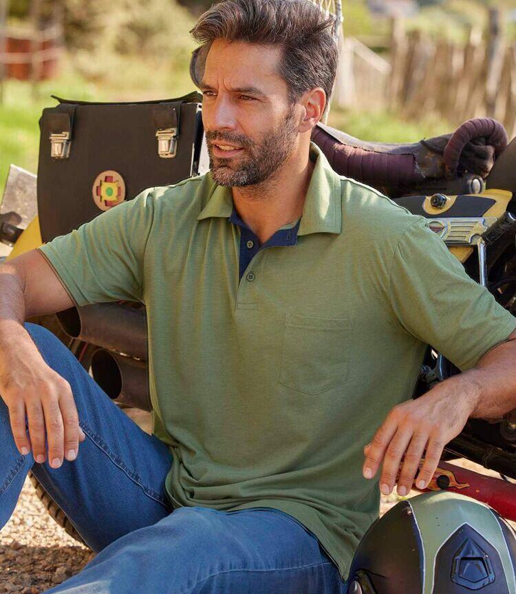 Lot de 4 Polos Jersey Casual 2/6