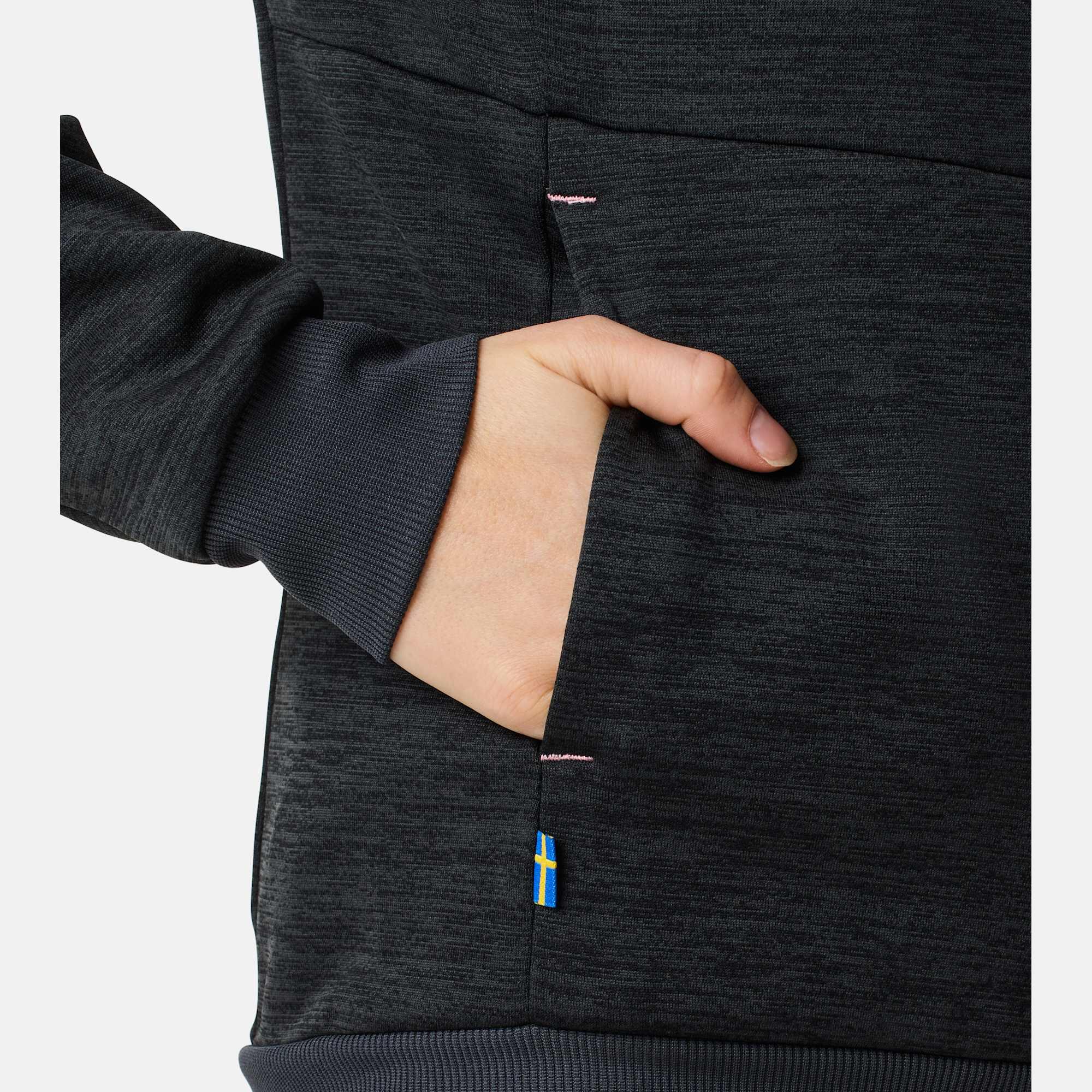 Damen Trainingssweatshirt Quick Dry Training Logo Zip Hood W II 7/7