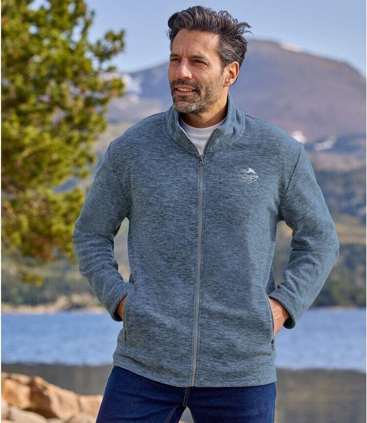 Lot de 2 Gilets en Micropolaire Chinée 2/4