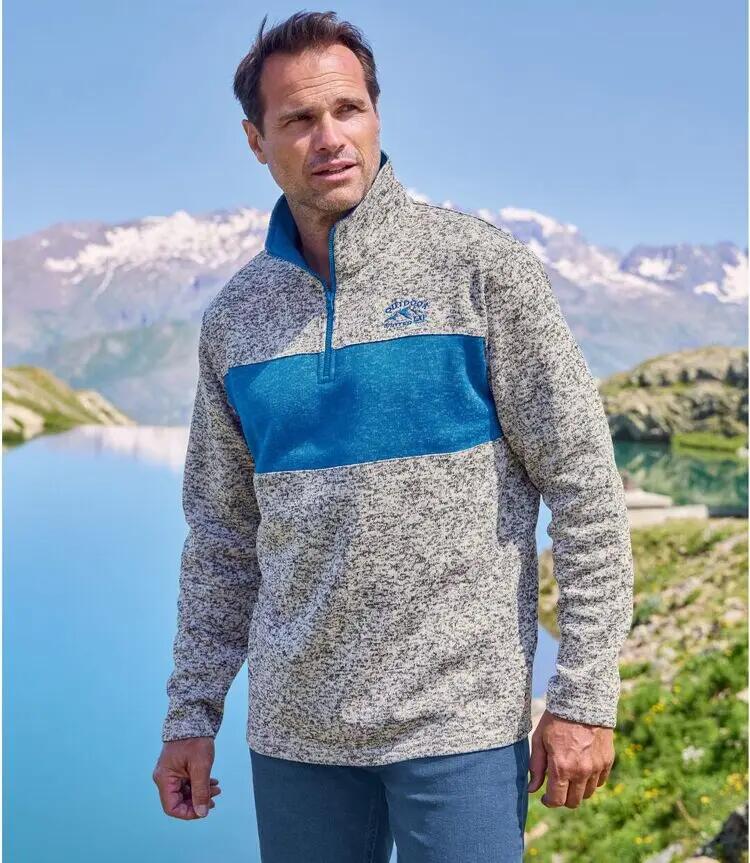 Lot de 2 Sweats Molleton Zippés Outdoor Winter 2/4