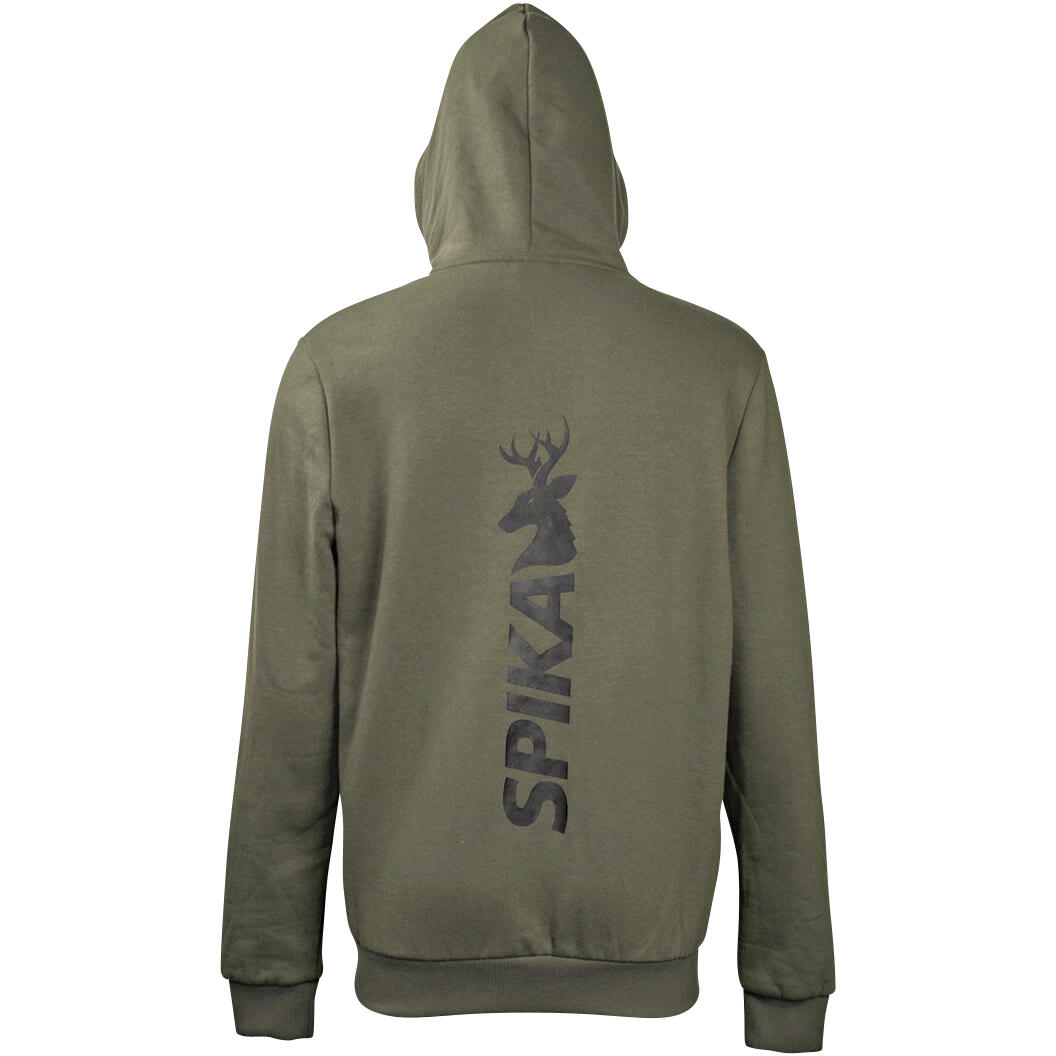 Spika GO Core Zip-Through Hoodie Herren (Olive) Größe L 3/3