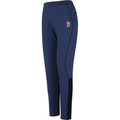 Trainingsbroek - voetbal - dames - forward - warm, rits - marine