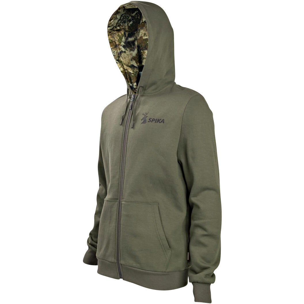 Spika GO Core Zip-Through Hoodie Herren (Olive) Größe L 2/3