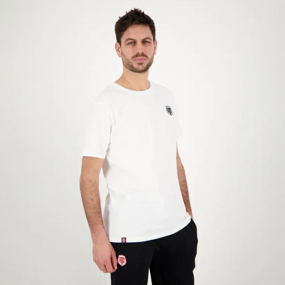 T-shirt da Uomo Reflect Stade Toulousain Bianca 3/3