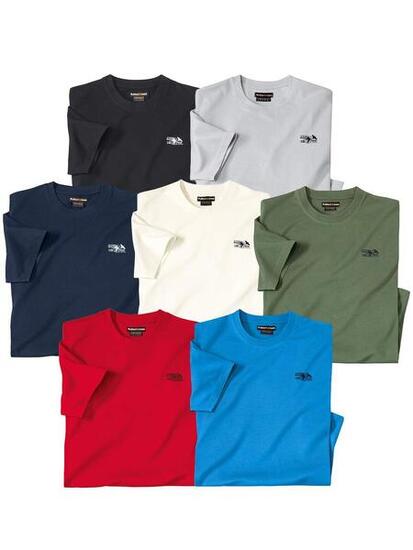 Lot de 7 Tee-Shirts Atlas ®