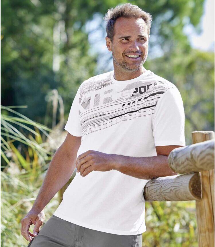 3er-Pack T-Shirts Graphic Sport 5/9