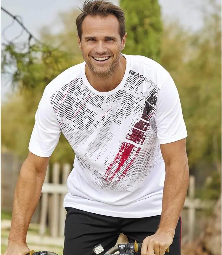 Lot de 3 Tee-Shirts Beach Sport 3/4