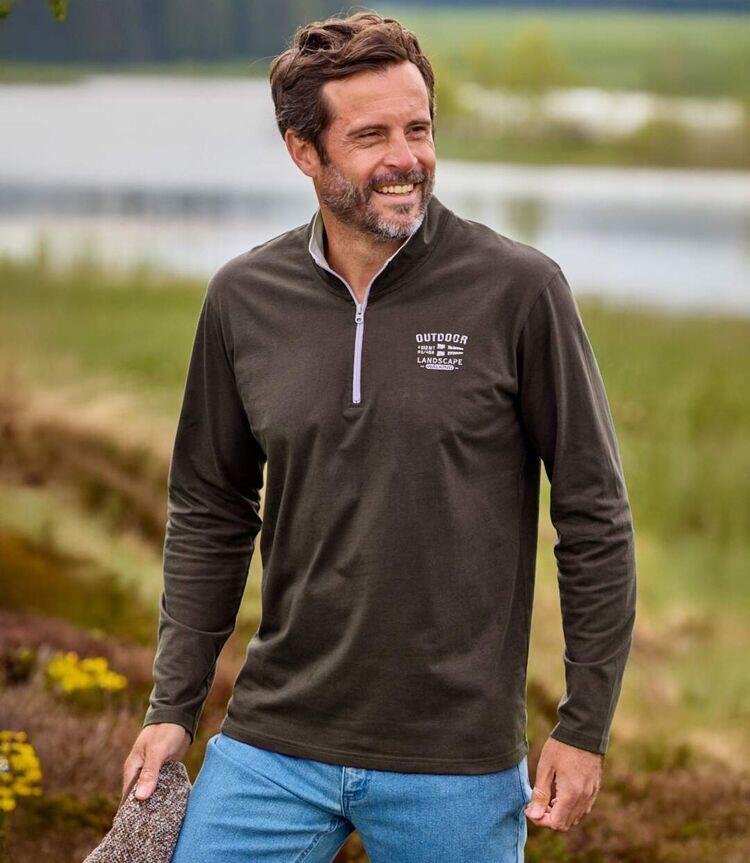 Lot de 2 Sous-Pulls Col Zippé  2/4