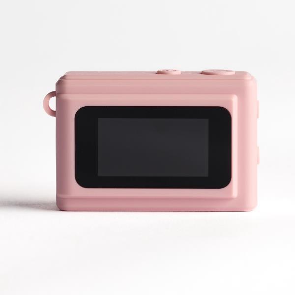 Mini cámara deportiva HD tipo llavero CARRY rosa 3/7