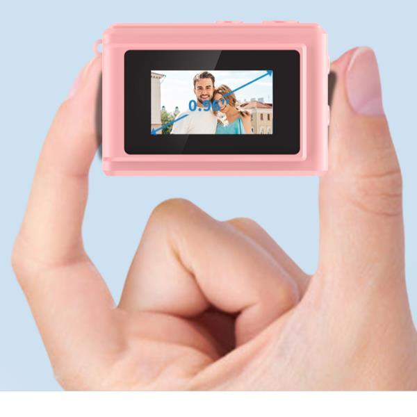 Mini cámara deportiva HD tipo llavero CARRY rosa 5/7