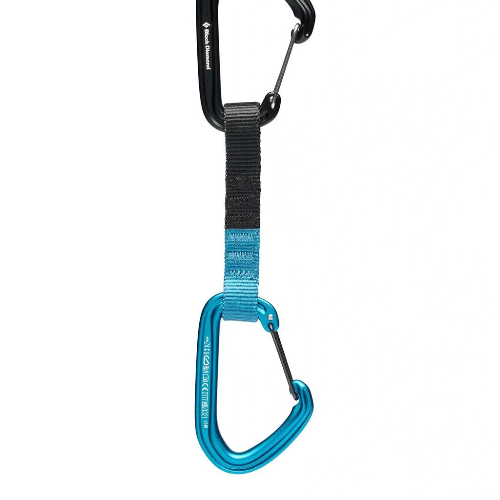 Ekspres wspinaczkowy Black Diamond HotWire Quickdraw 12cm - desert sky