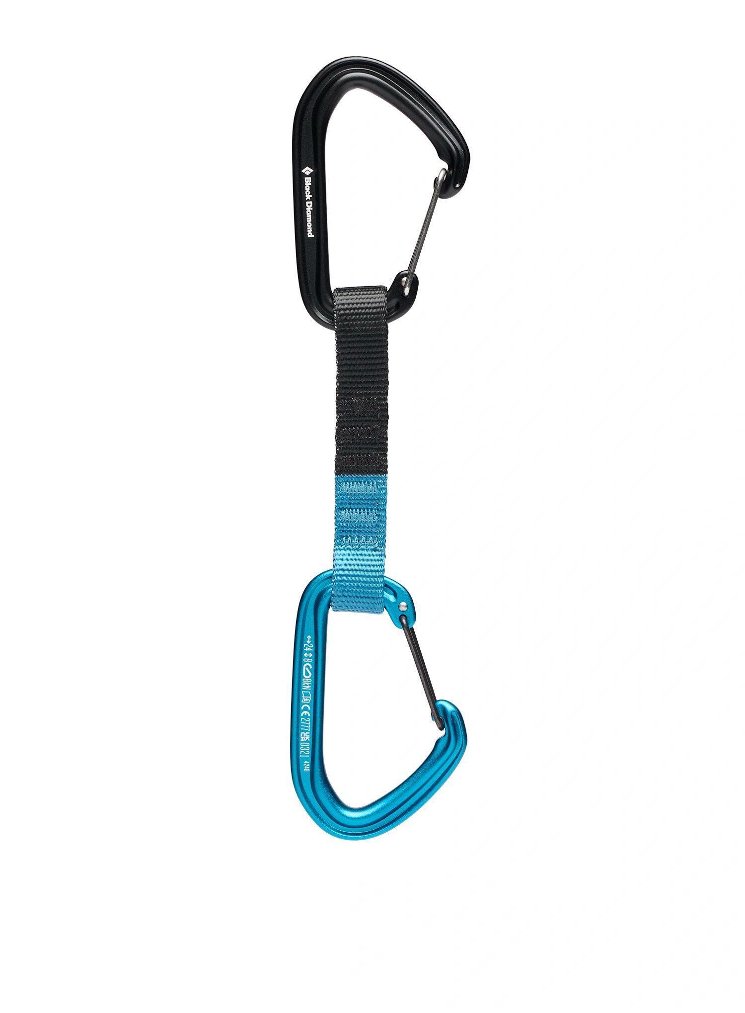 Ekspres wspinaczkowy Black Diamond HotWire Quickdraw 12cm - desert sky