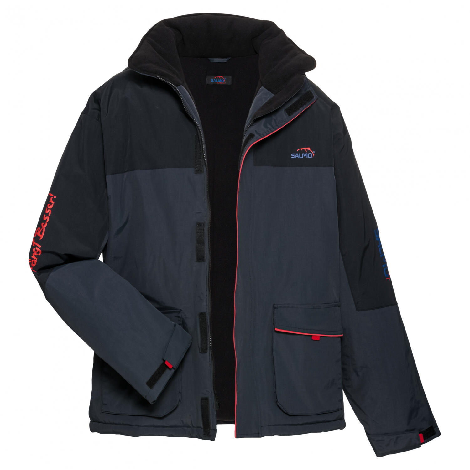 Salmo Outdoorjacke Joppe Herren (Blau/Schwarz) Größe 3XL 3/5
