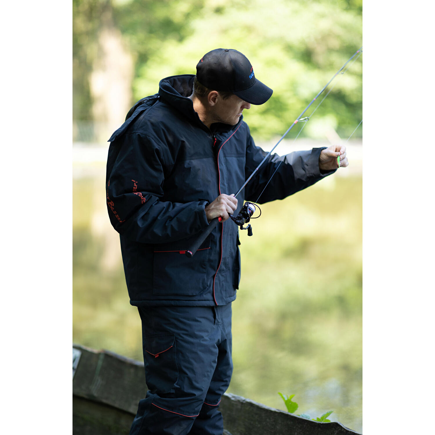 Salmo Outdoorjacke Joppe Herren (Blau/Schwarz) Größe 3XL 2/5